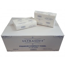 Caprice Ultrasoft Compact Hand Towel - 90 Sheets x 24 Carton - Cost saving Alternative for Kleenex 4440